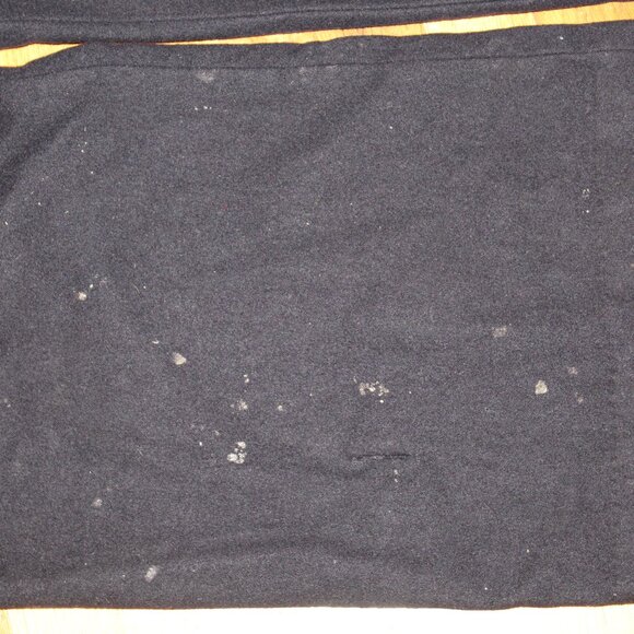 Vintage US Navy Sailor Blue Wool Cracker Jack Button Front Flare Leg Pants 31x29 - Picture 12 of 12